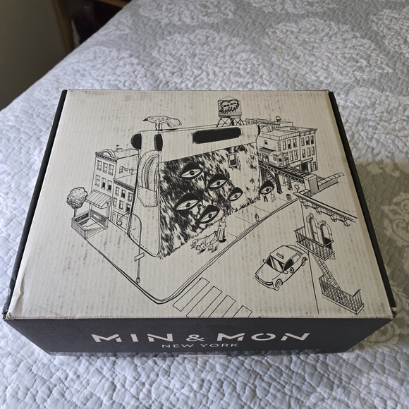 NIB Min & Mon Esther Bubblegum Pink Satchel Bag - Blazing Tiger - Picture 6 of 9